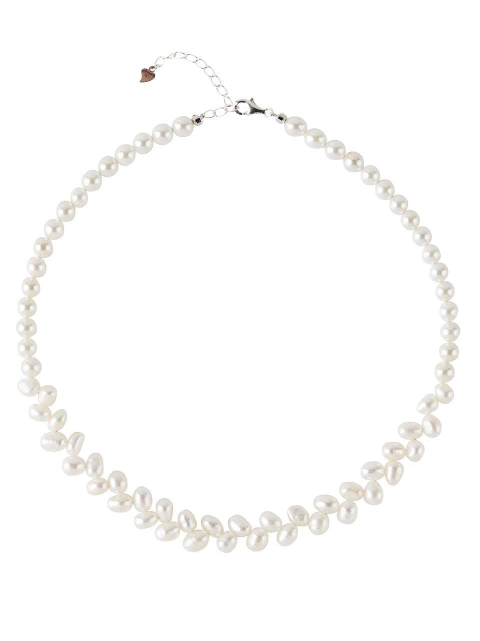 22SS) PEARL PEBBLE NECKLACE