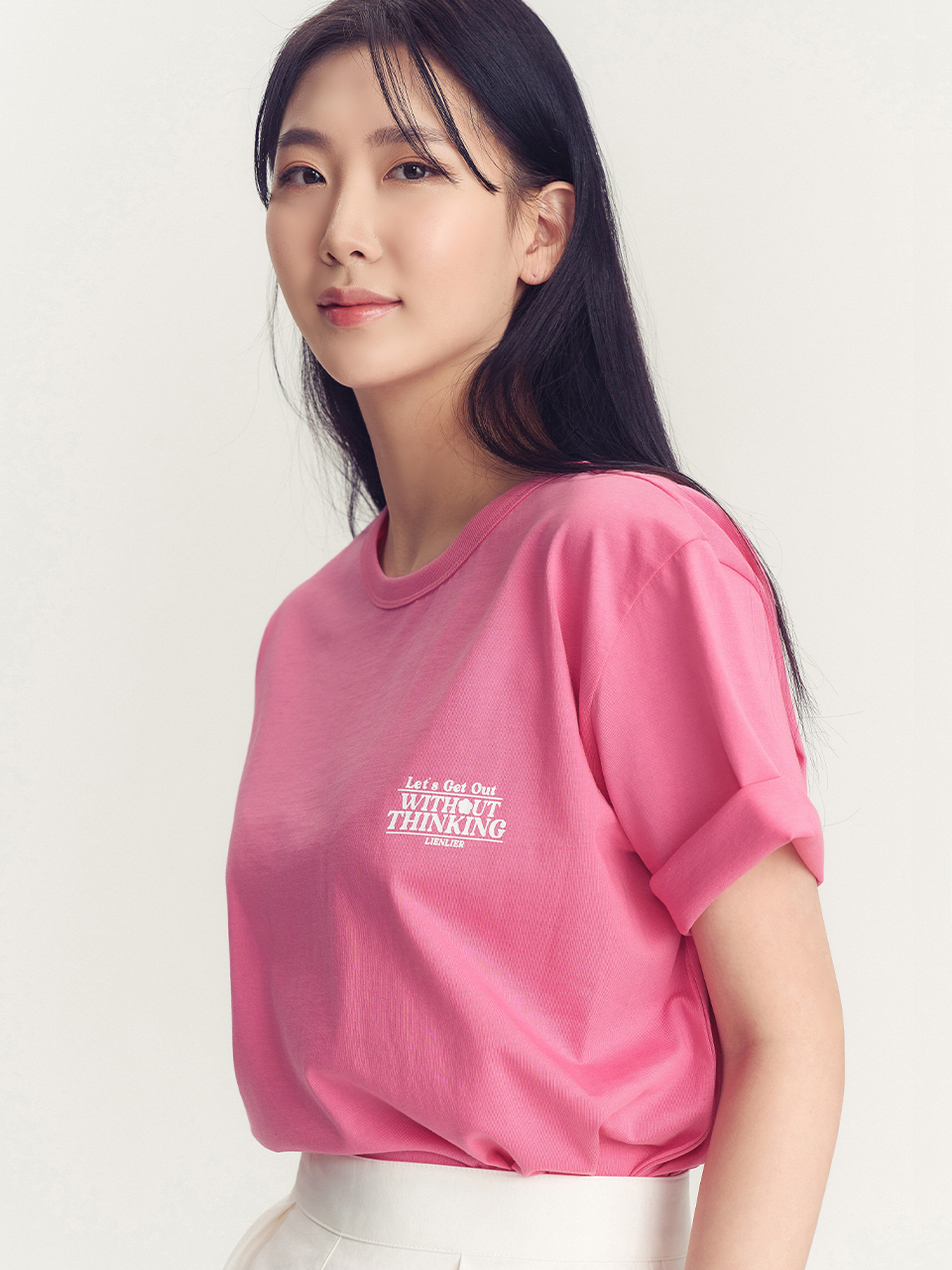 23SS) picnic t shirt - pink